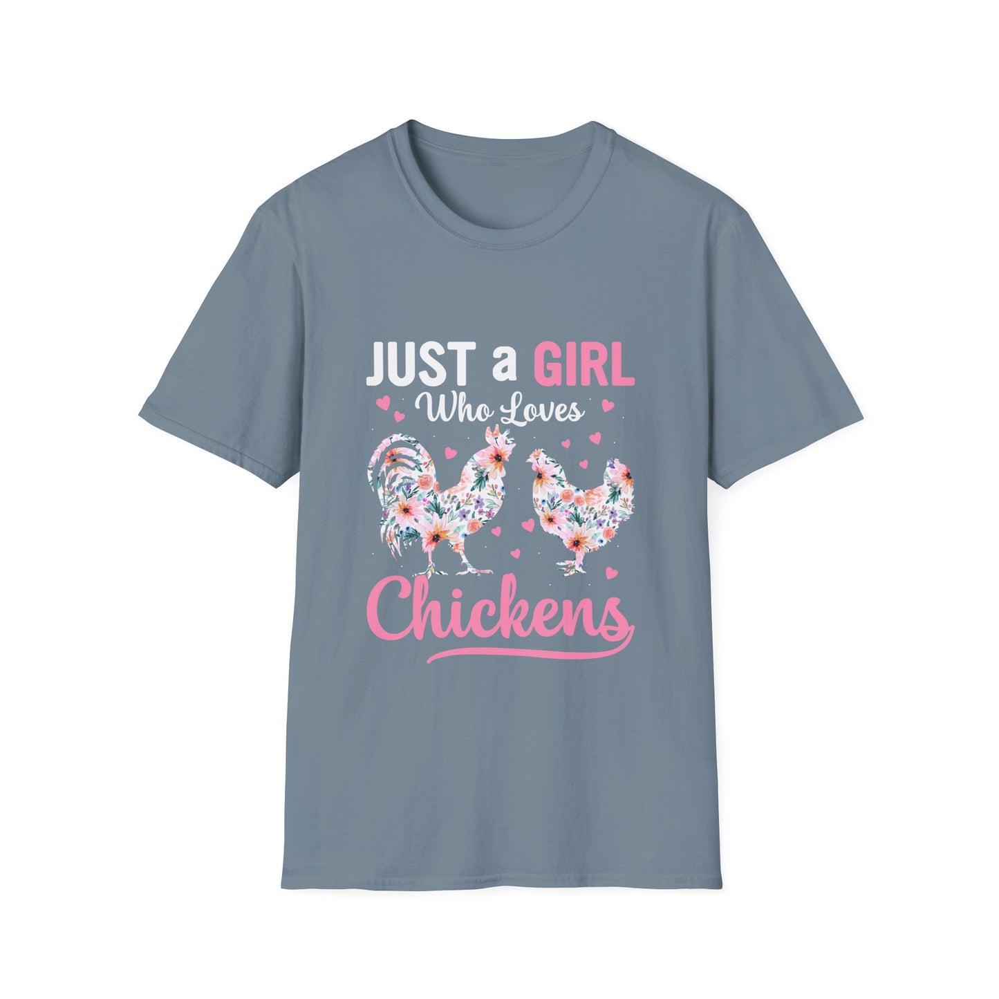 A Girl Loves Chickens Tee