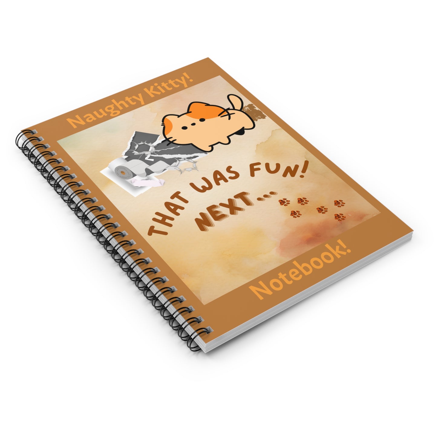 Naughty Kitty Notebook