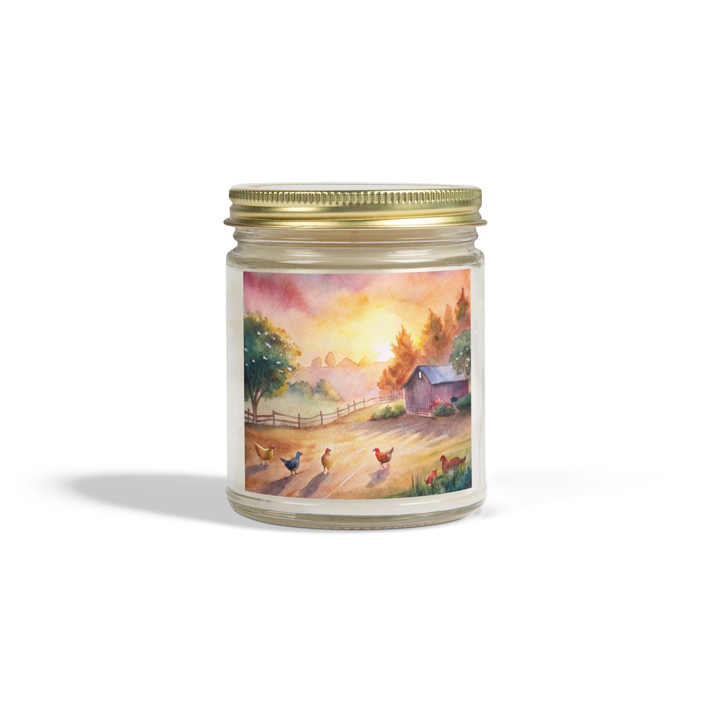 Scented Candles Farm Scene