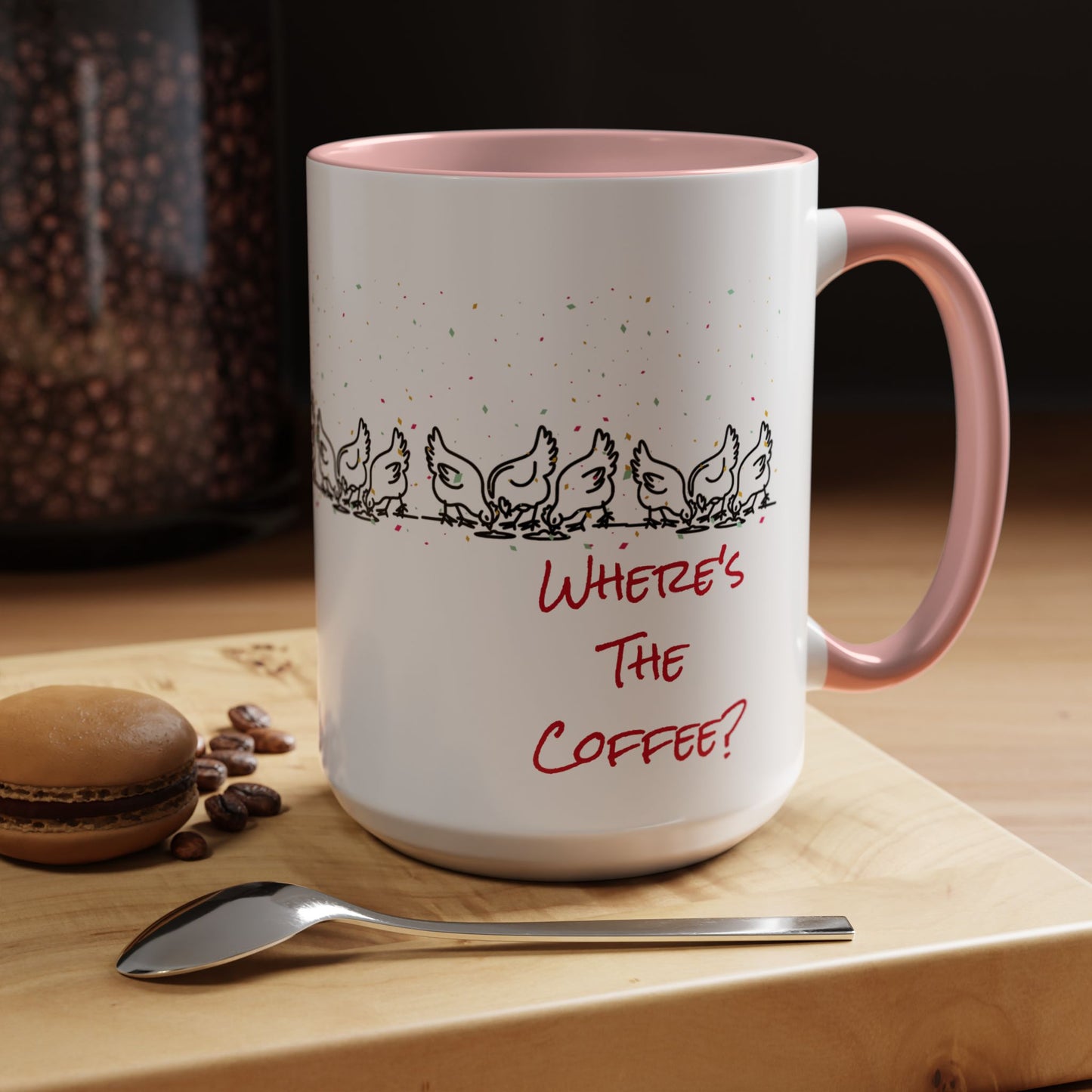 Chickens Peck Mug