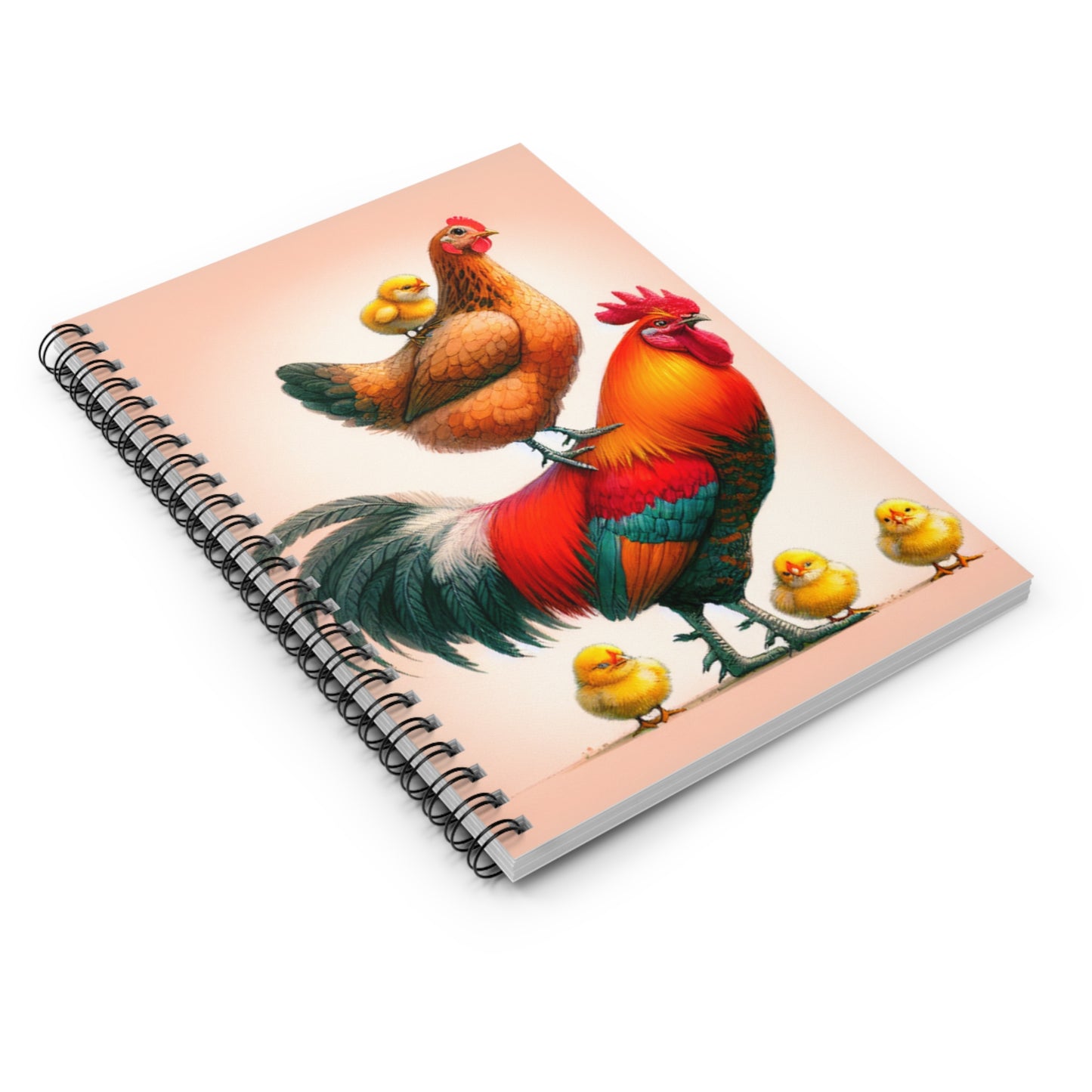 Rooster, Hen, Chick Notebook