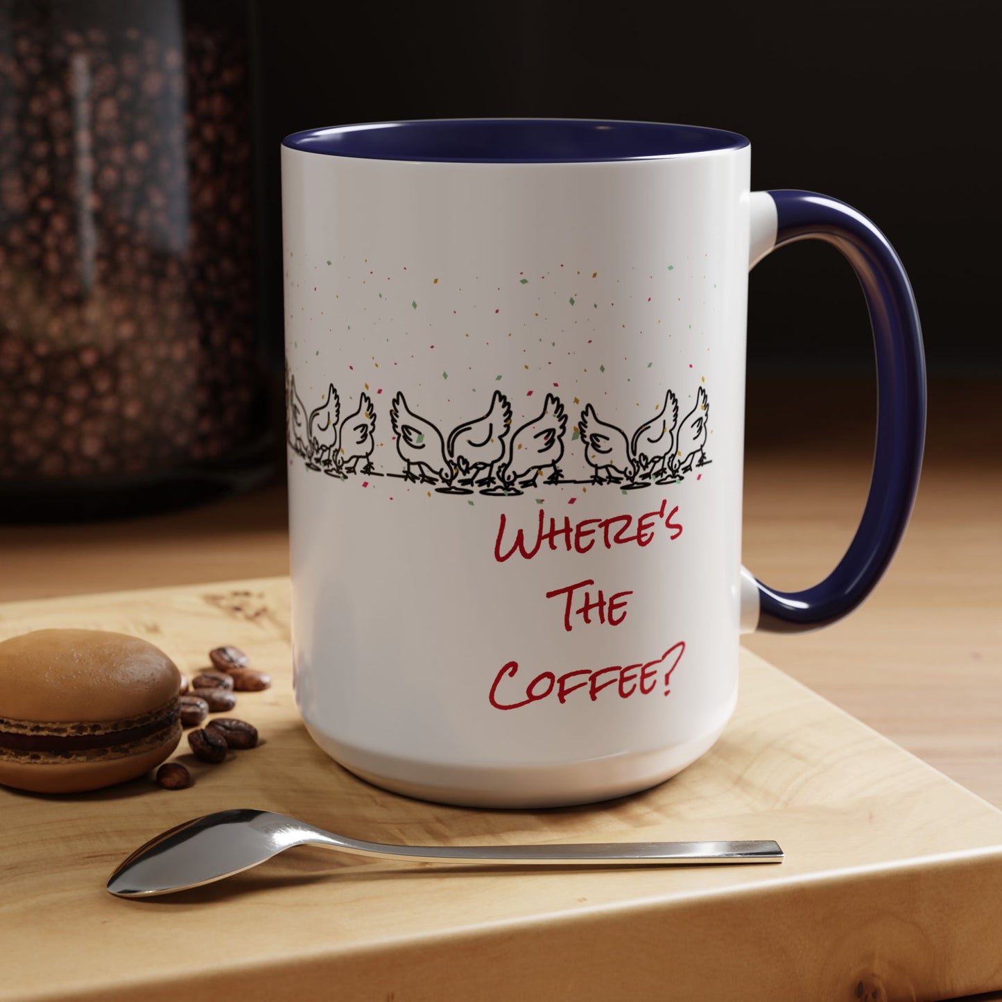 Chickens Peck Mug