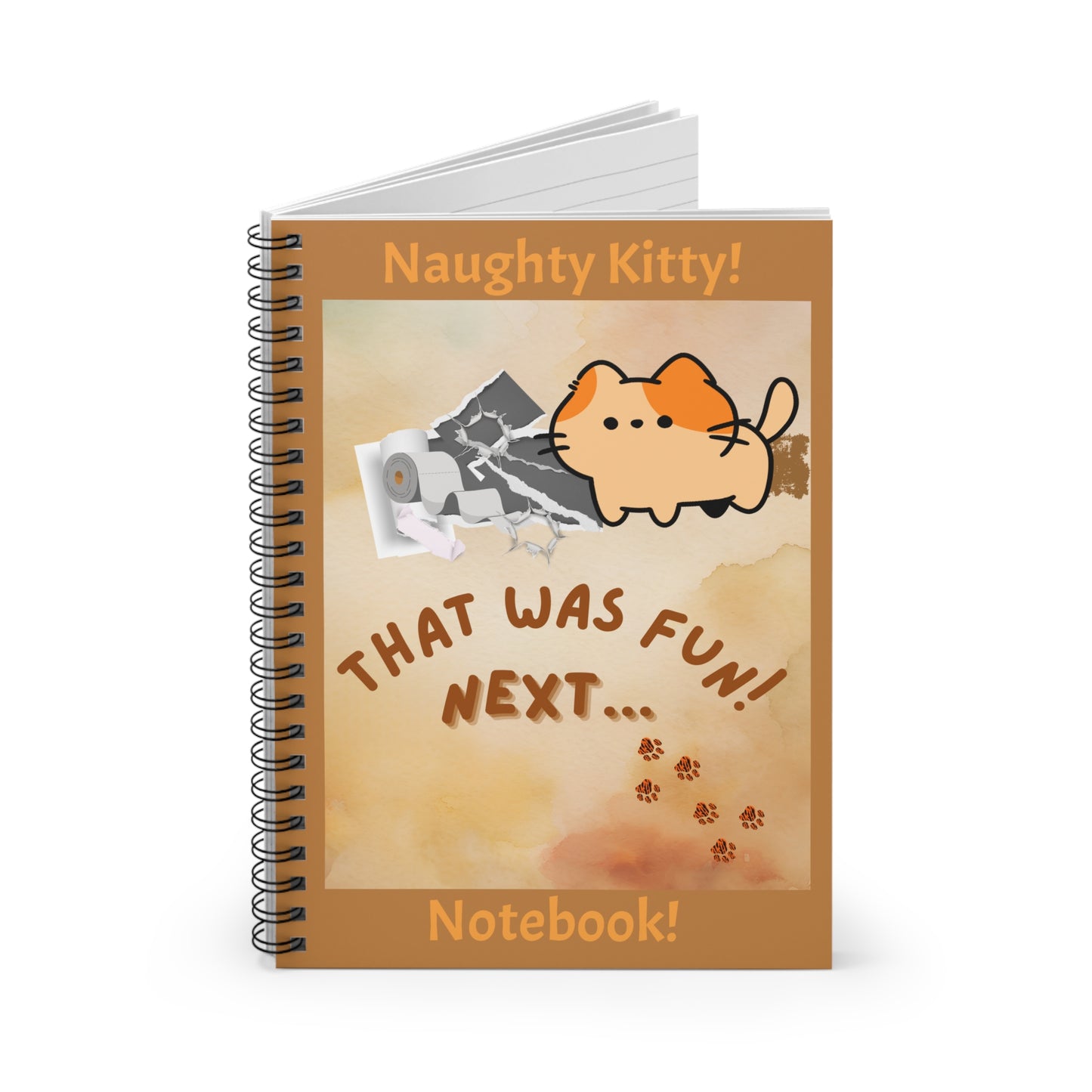 Naughty Kitty Notebook