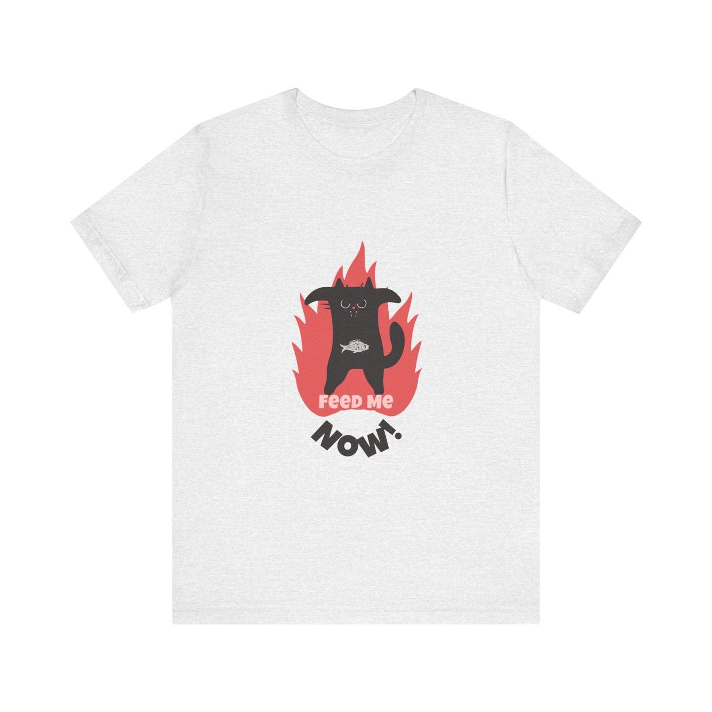 Hangry Kitty - Funny Cat Lovers' T-Shirt