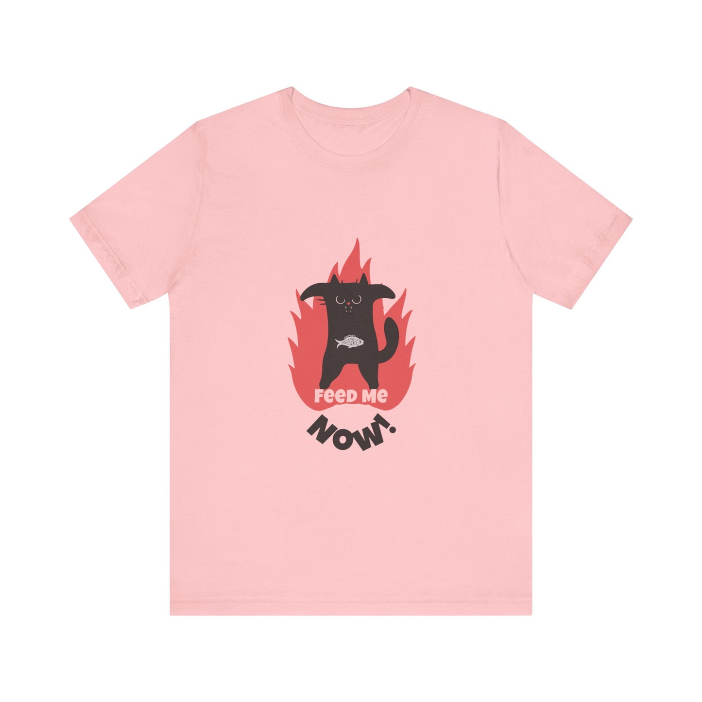 Hangry Kitty - Funny Cat Lovers' T-Shirt