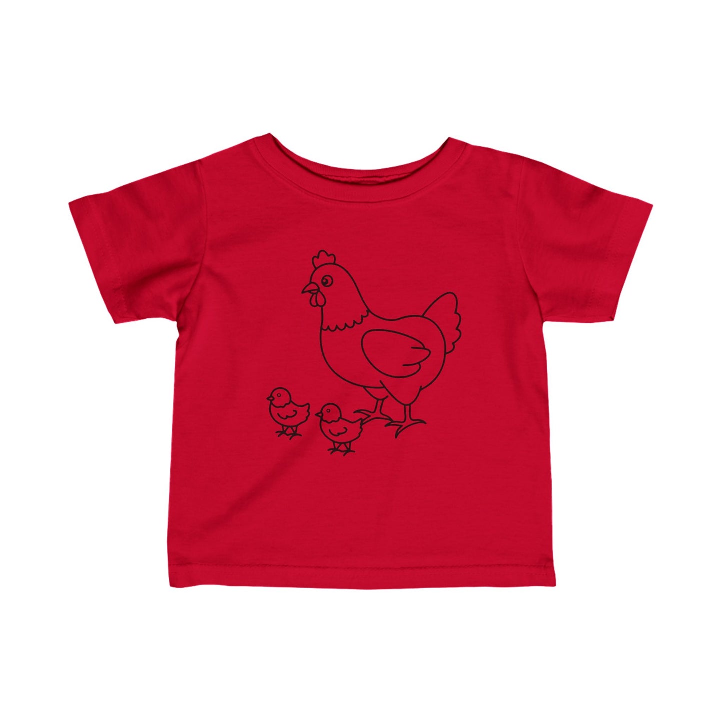 Infant Hen & Chicks Tee