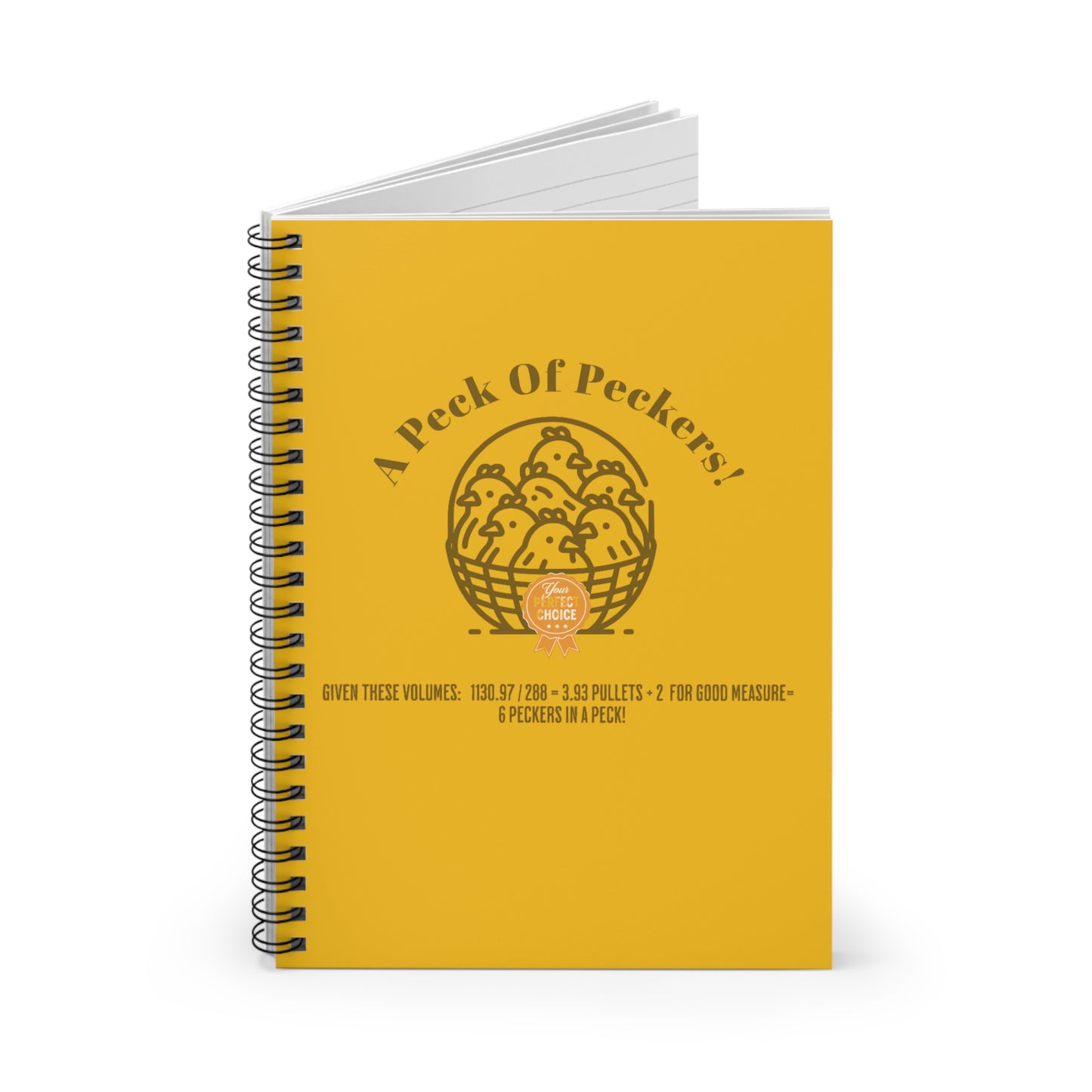 Spiral Notebook - Ruled Line
