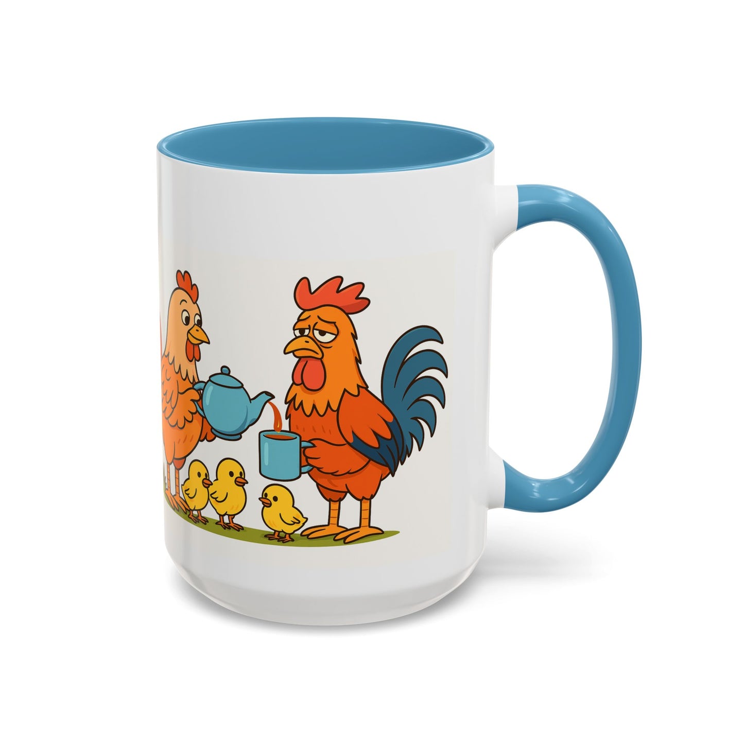 Chicken Family Mug-Funny Farmhouse Decor