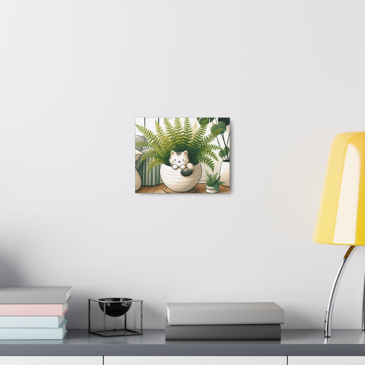 Kitty In a Pot Gallery Wrap