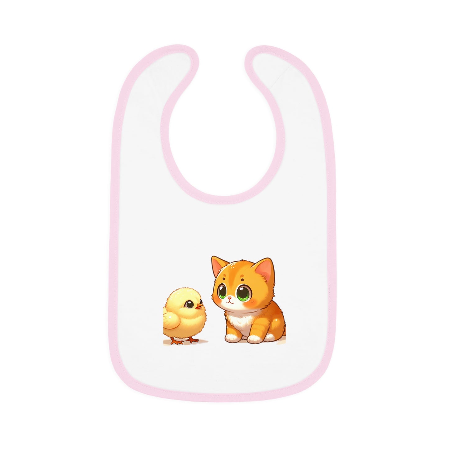 Baby Chickie & Kitty Bib