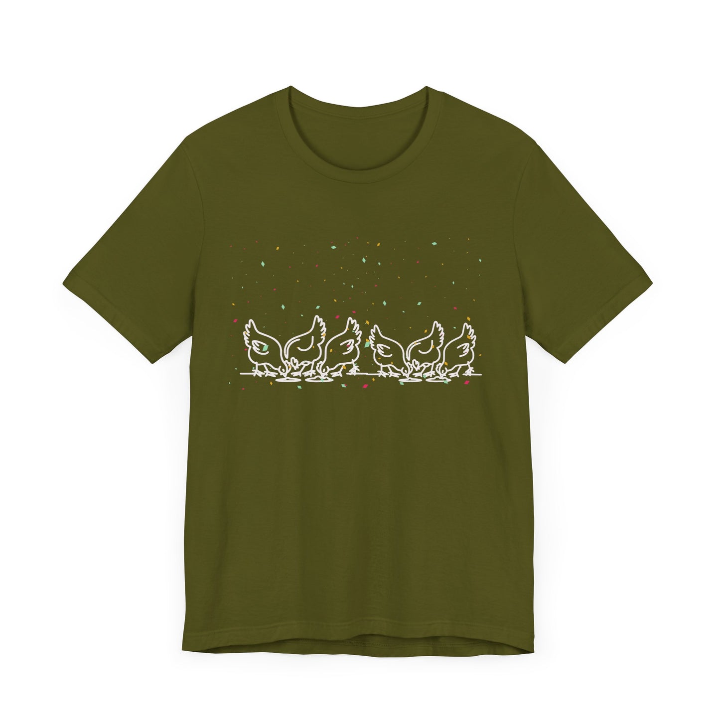 Hens Eating Tee