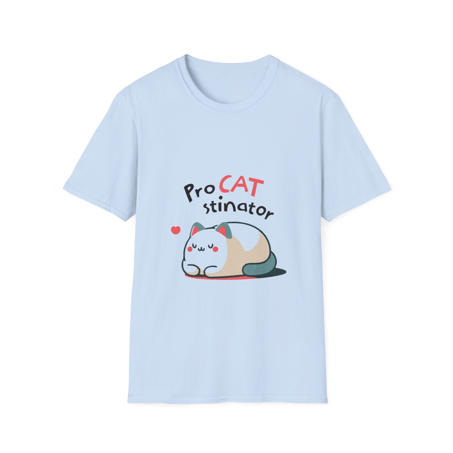 Cat Procastinates Tee Shirt