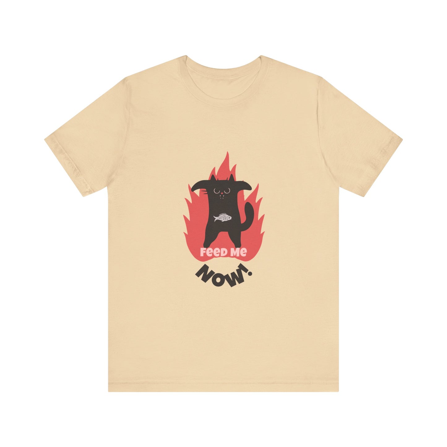 Hangry Kitty - Funny Cat Lovers' T-Shirt