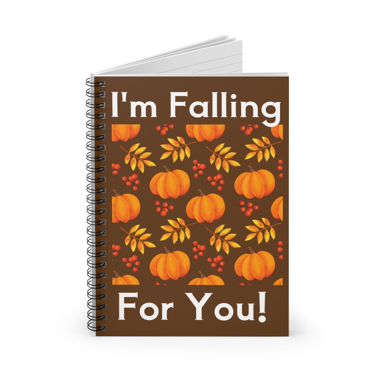 Fall Spiral Notebook
