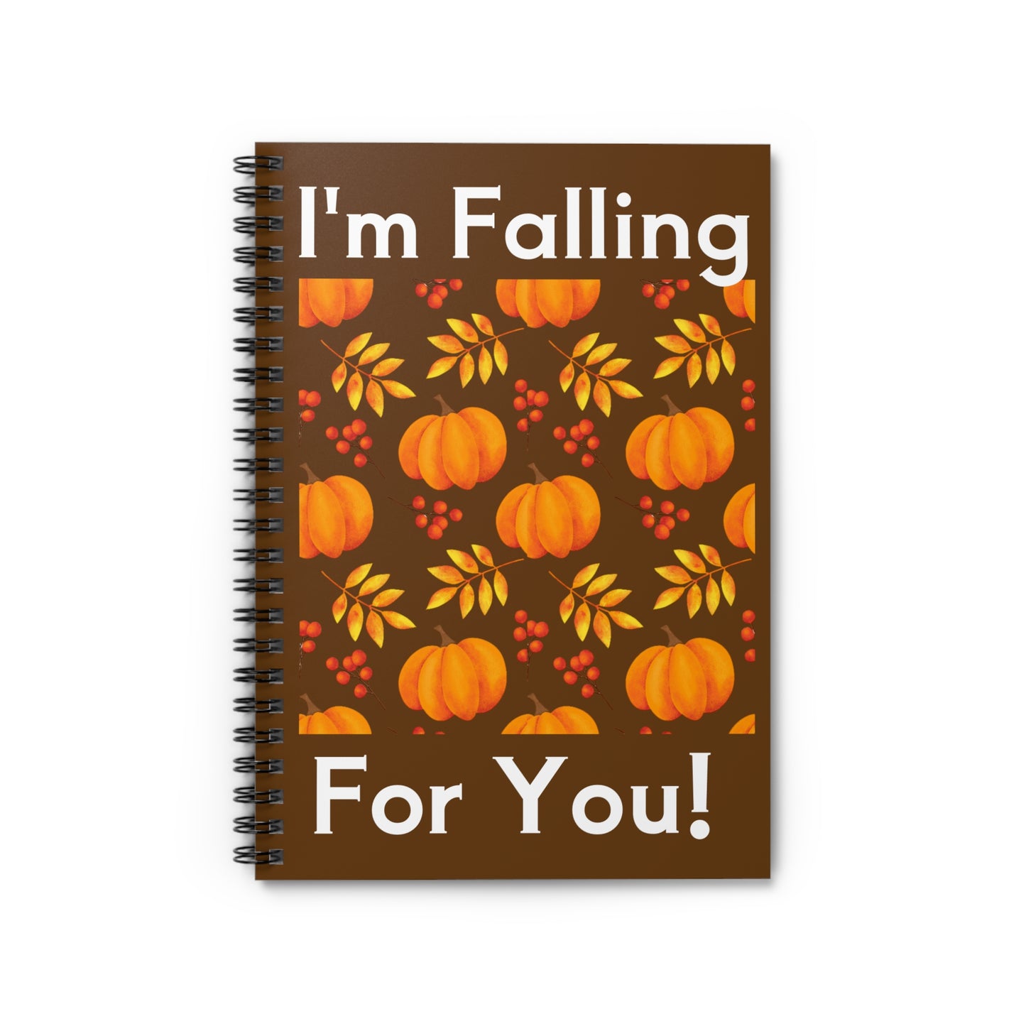 Fall Spiral Notebook
