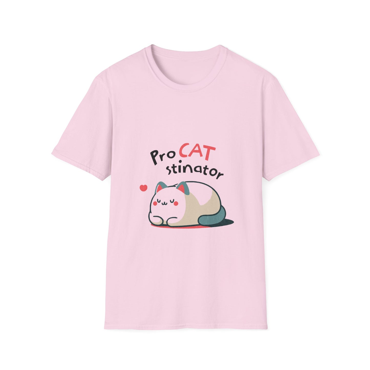 Cat Procastinates Tee Shirt