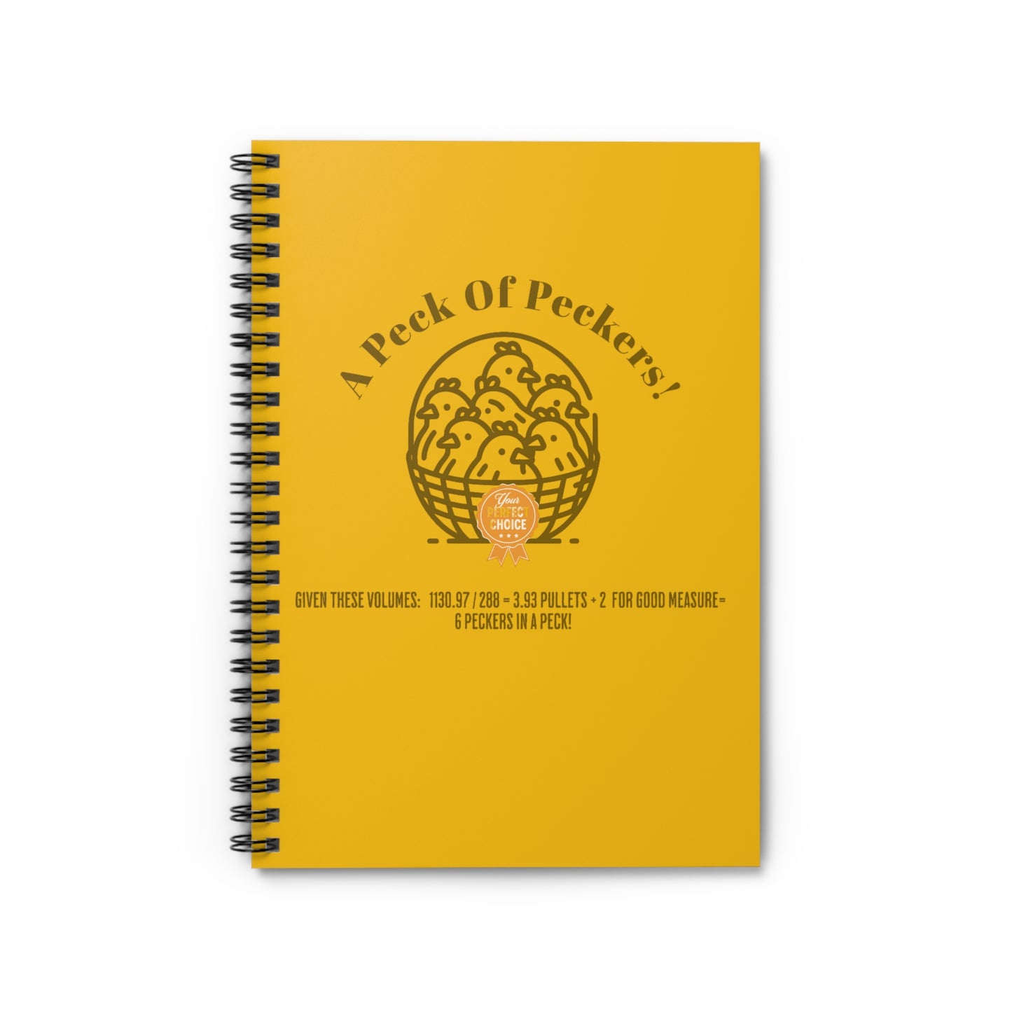 Spiral Notebook - Ruled Line