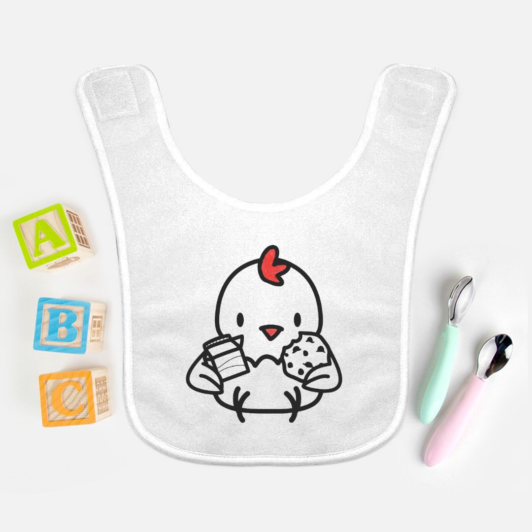 Milk & Cookies Bib