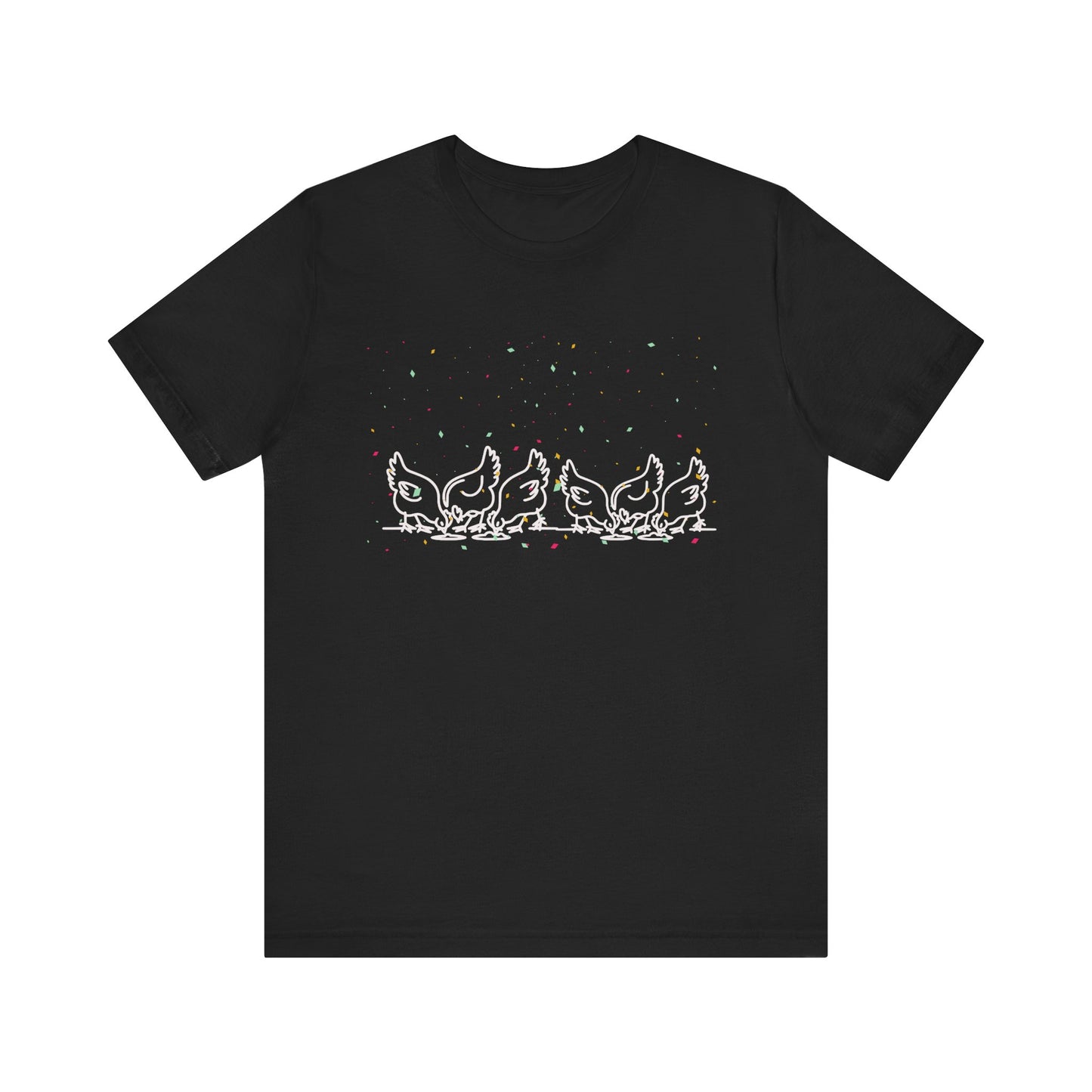 Hens Eating Tee