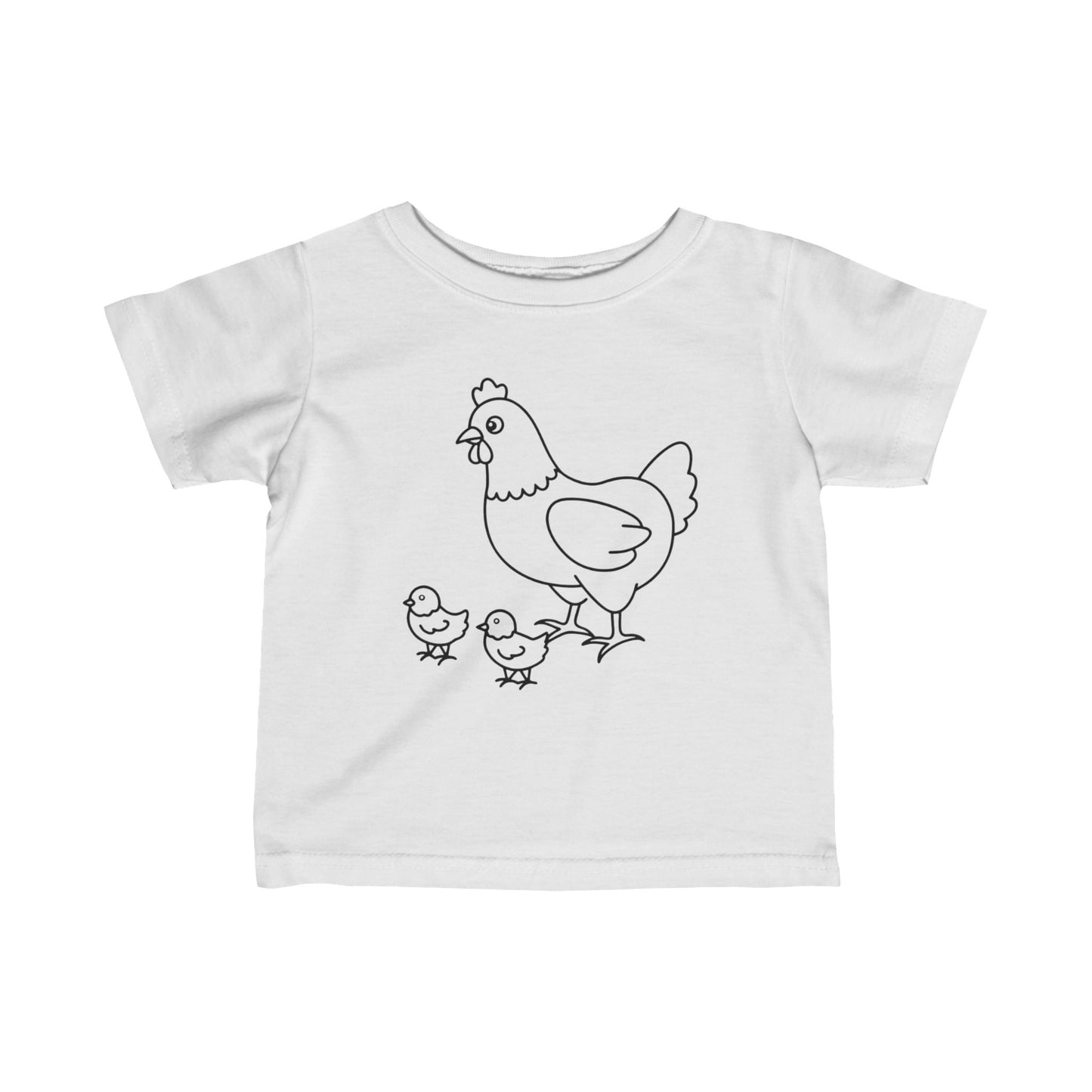 Infant Hen & Chicks Tee