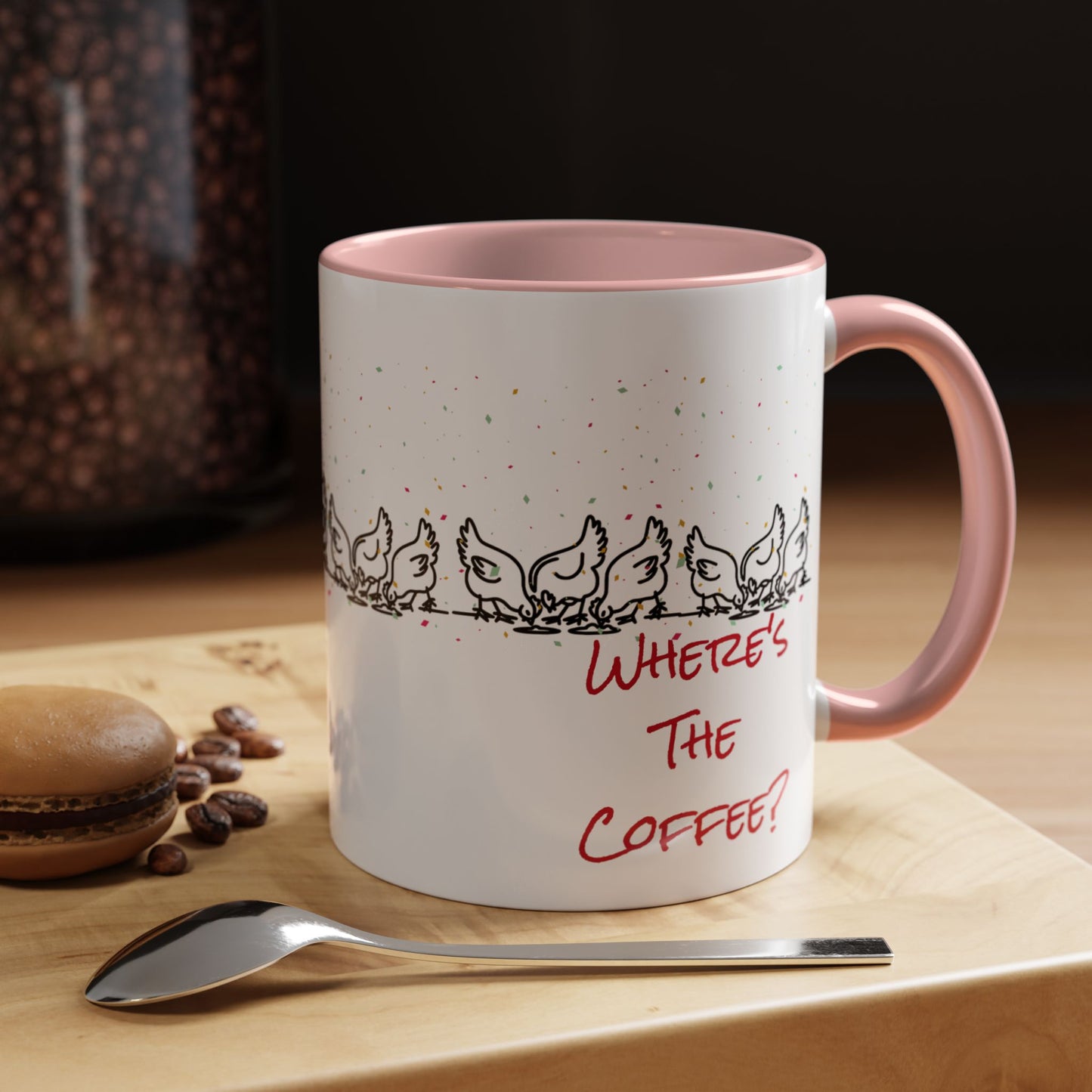 Chickens Peck Mug
