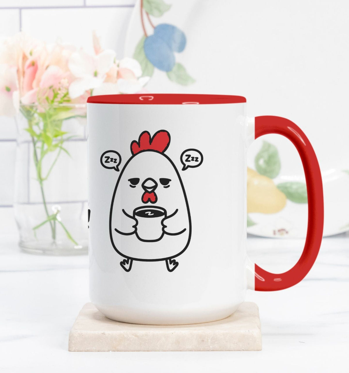Sleepy Chickie Mug