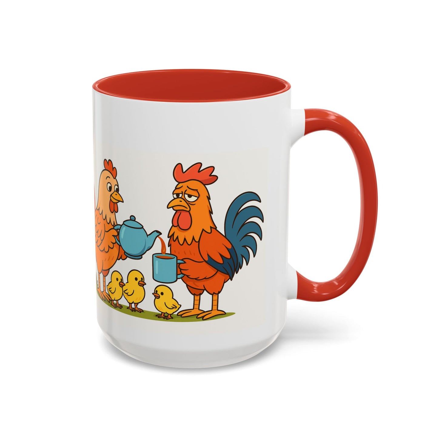 Chicken Family Mug-Funny Farmhouse Decor