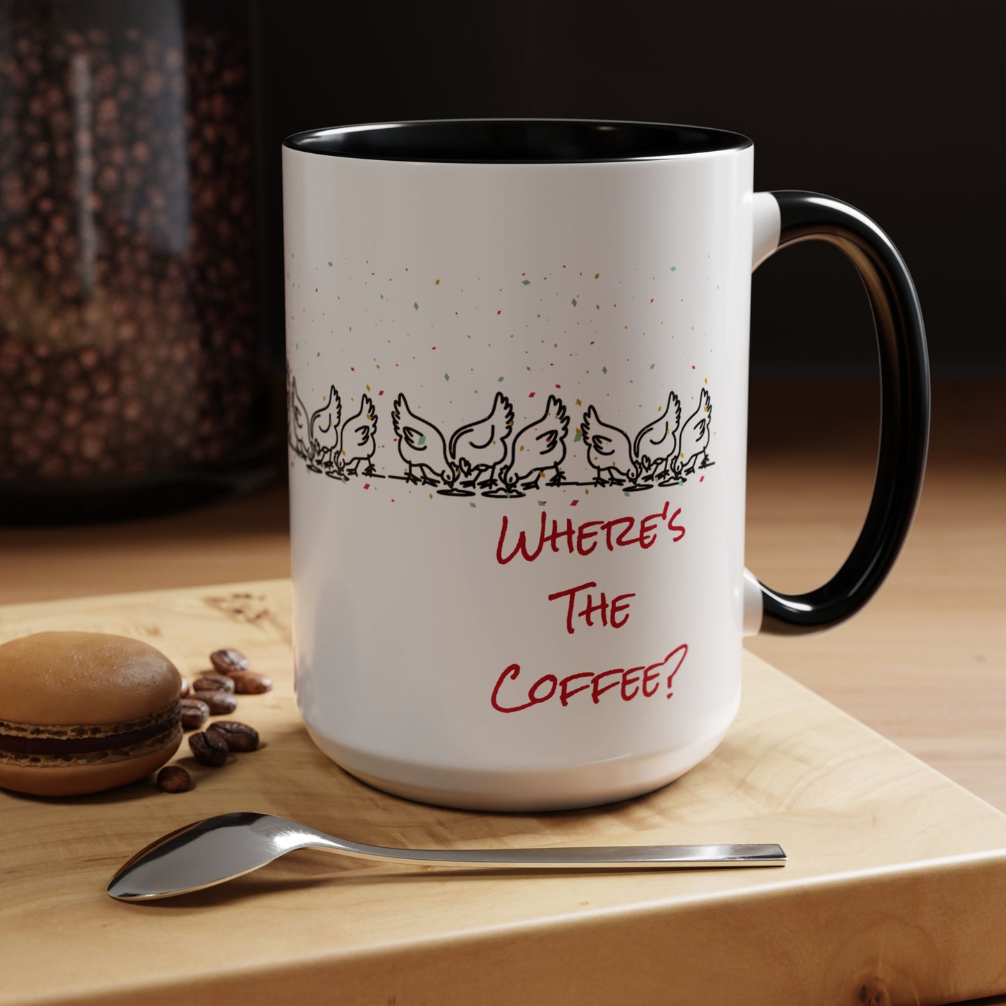 Chickens Peck Mug