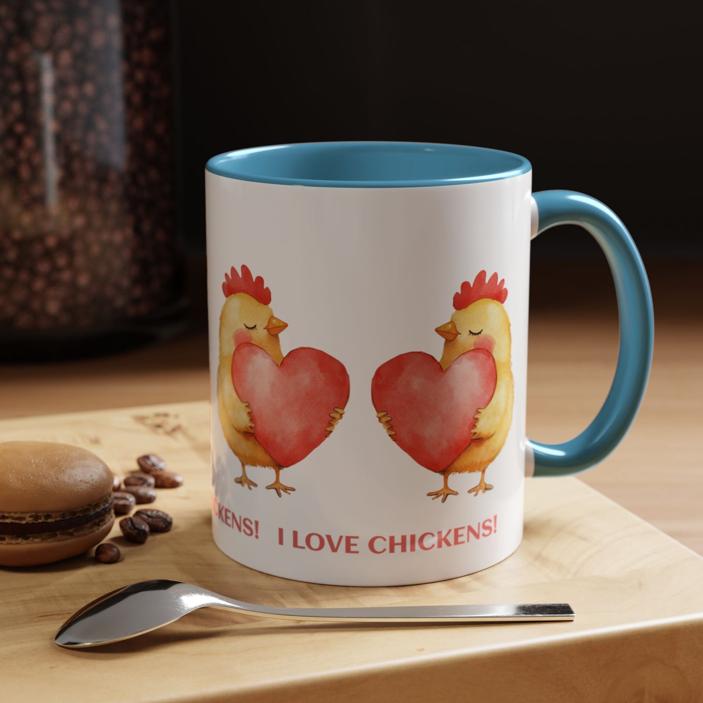 I Love Chickens Mug