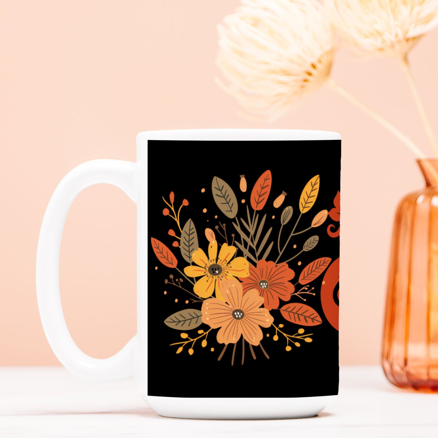 Fall Flowers Mug