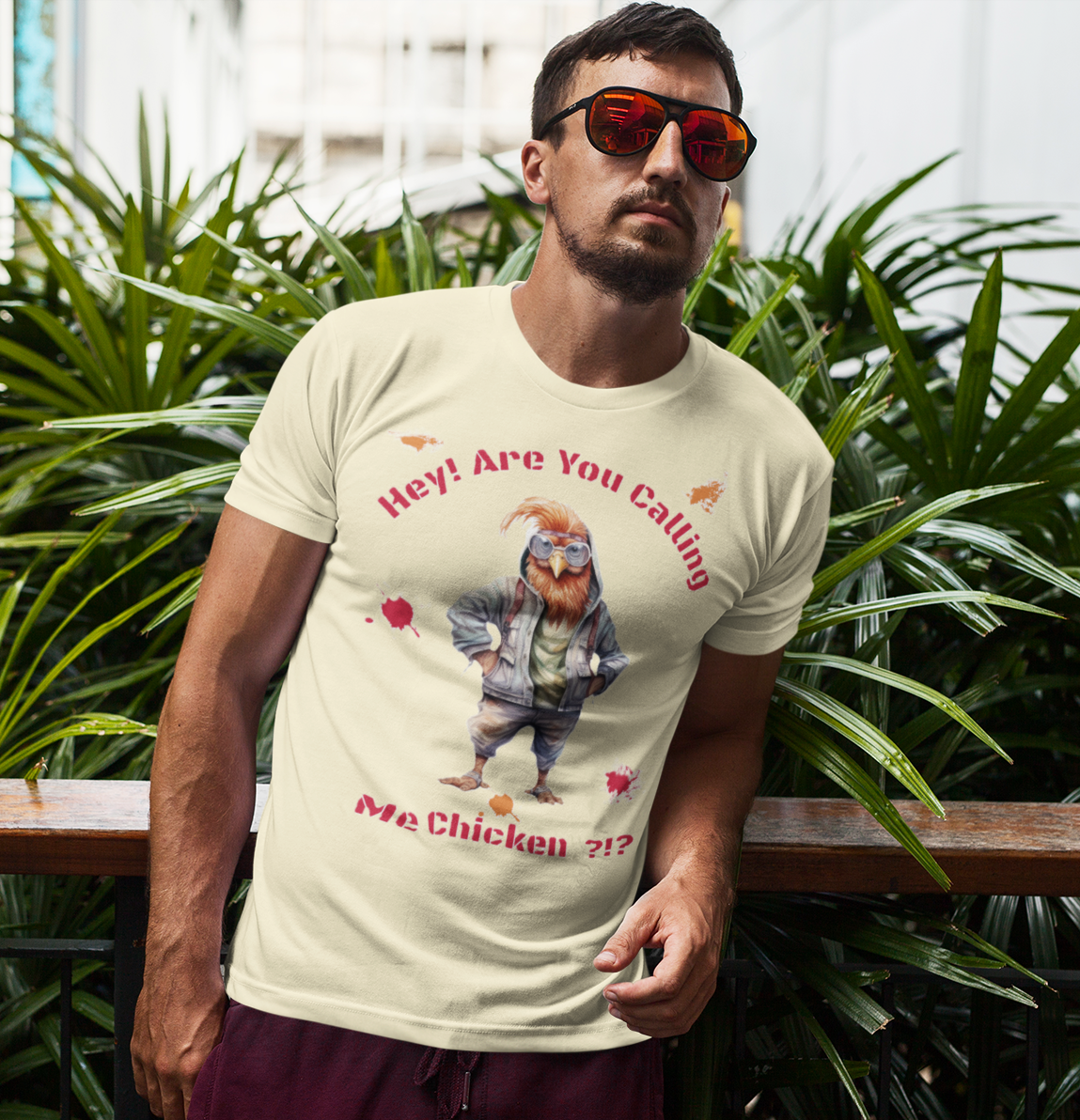 Rooster Threat Tee