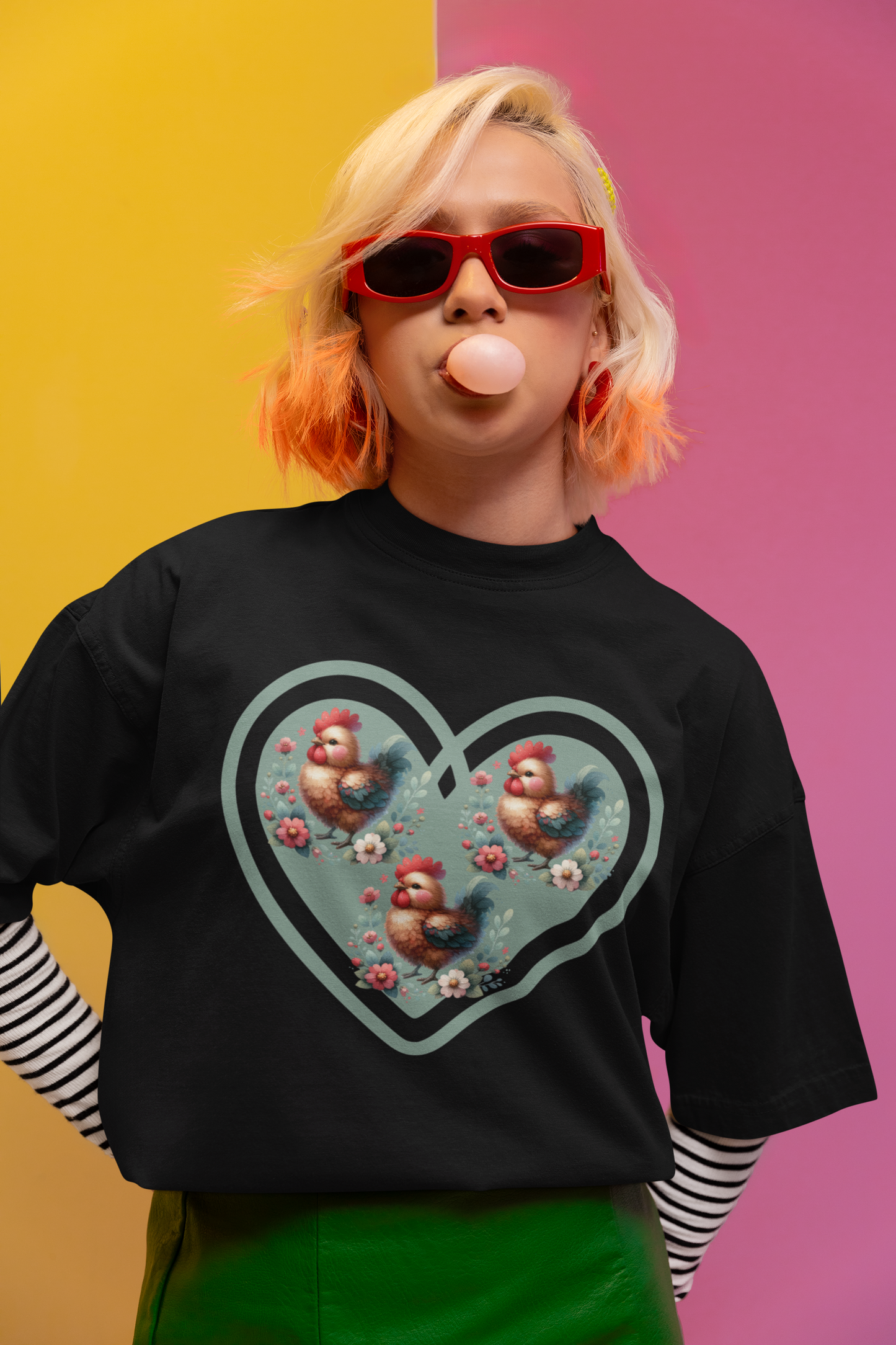 Heart With Chickies