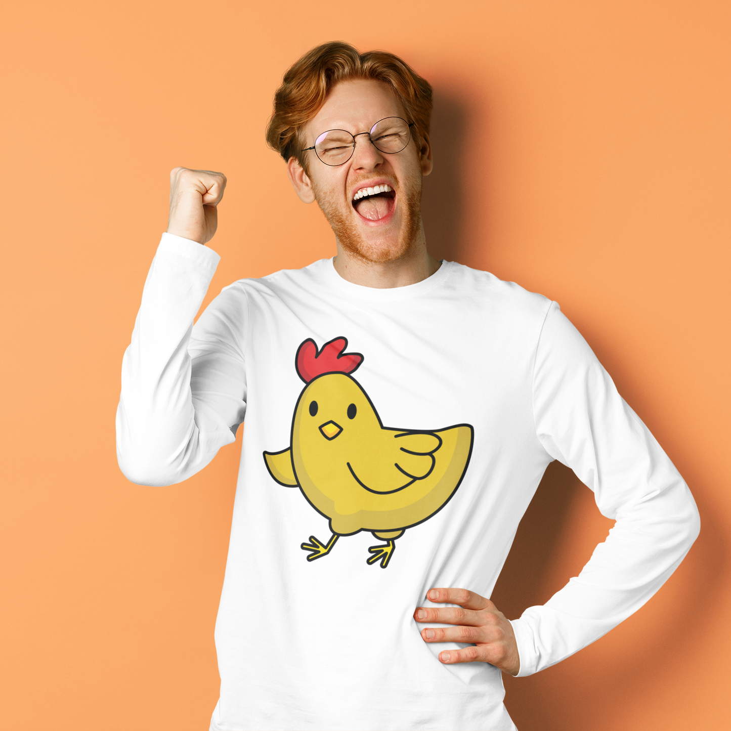 Chickie Design Long Sleeve Tee
