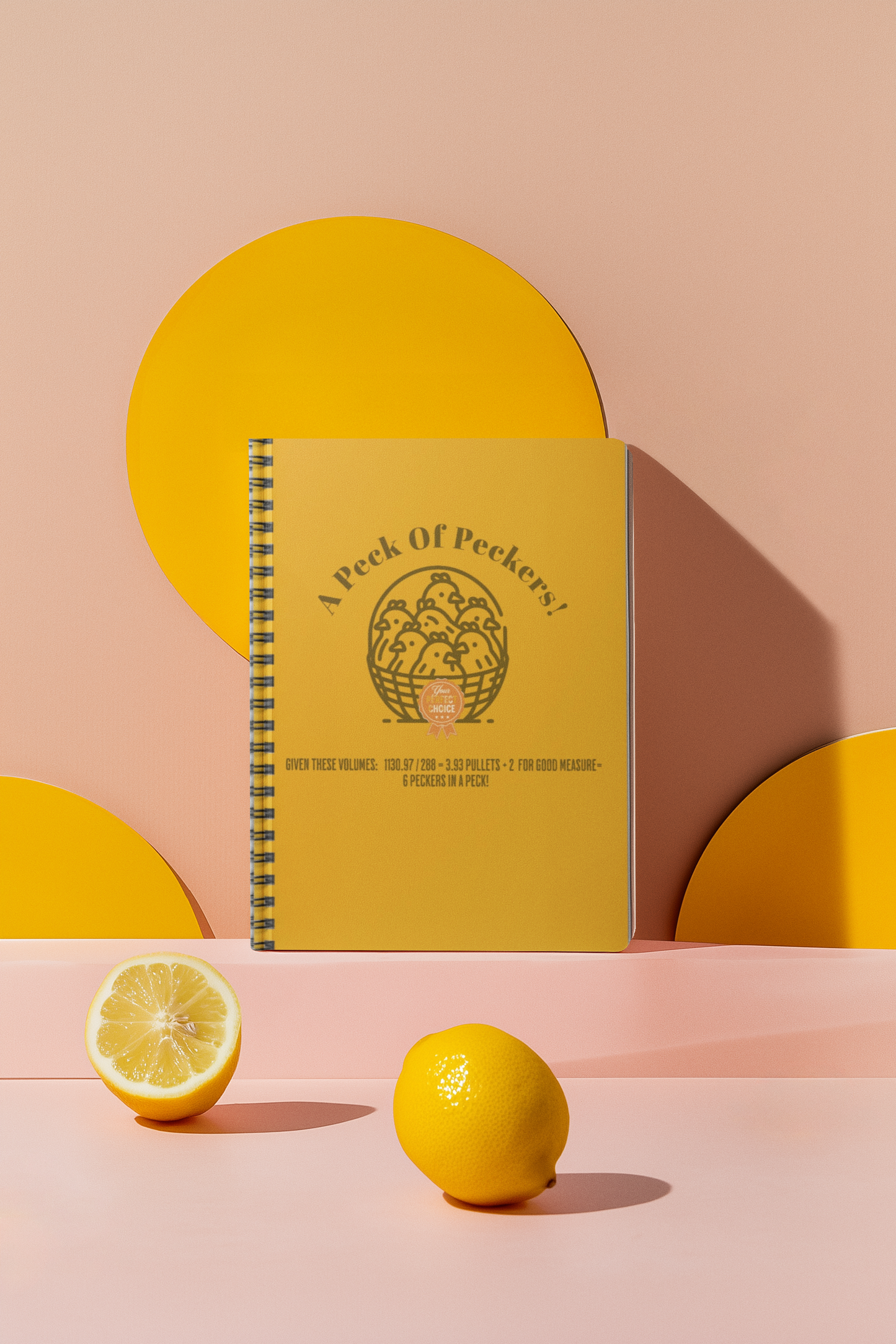 Chicks In A Basket Notebook