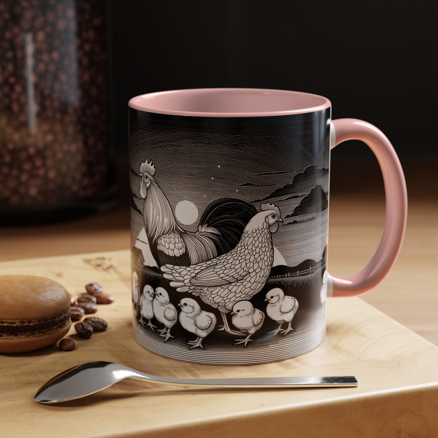 Chicken Scene Mug
