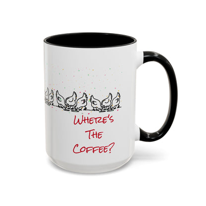 Chickens Peck Mug