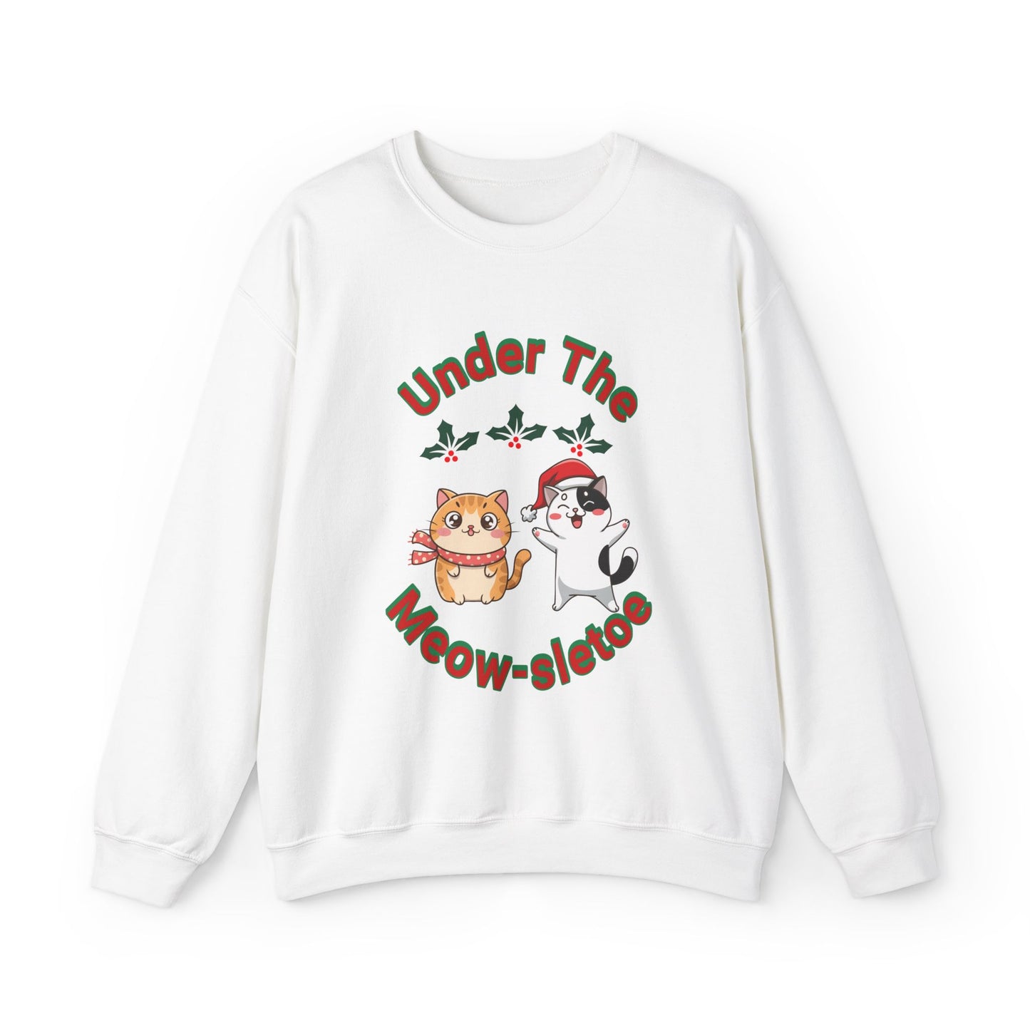 Meow-seltoe Kittie Sweatshirt