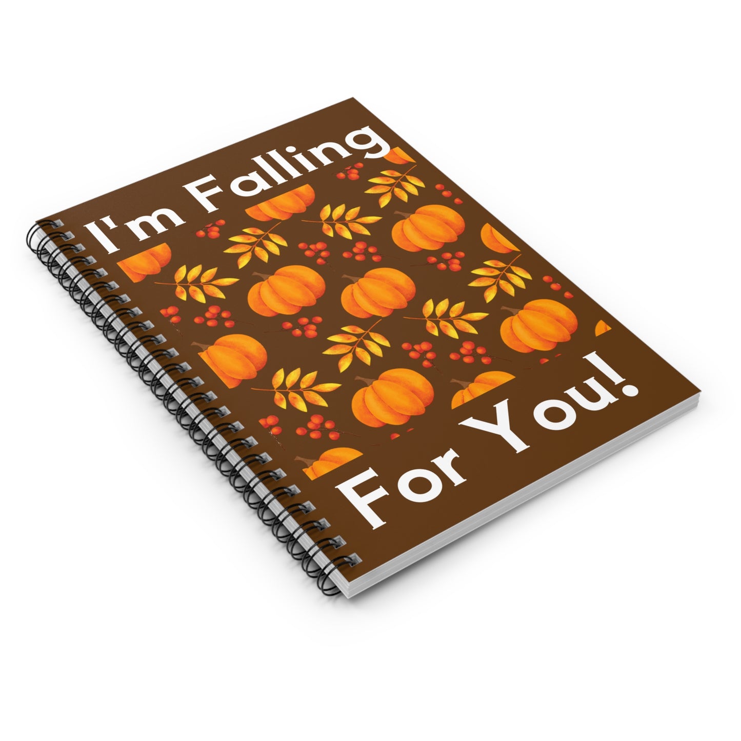 Fall Spiral Notebook