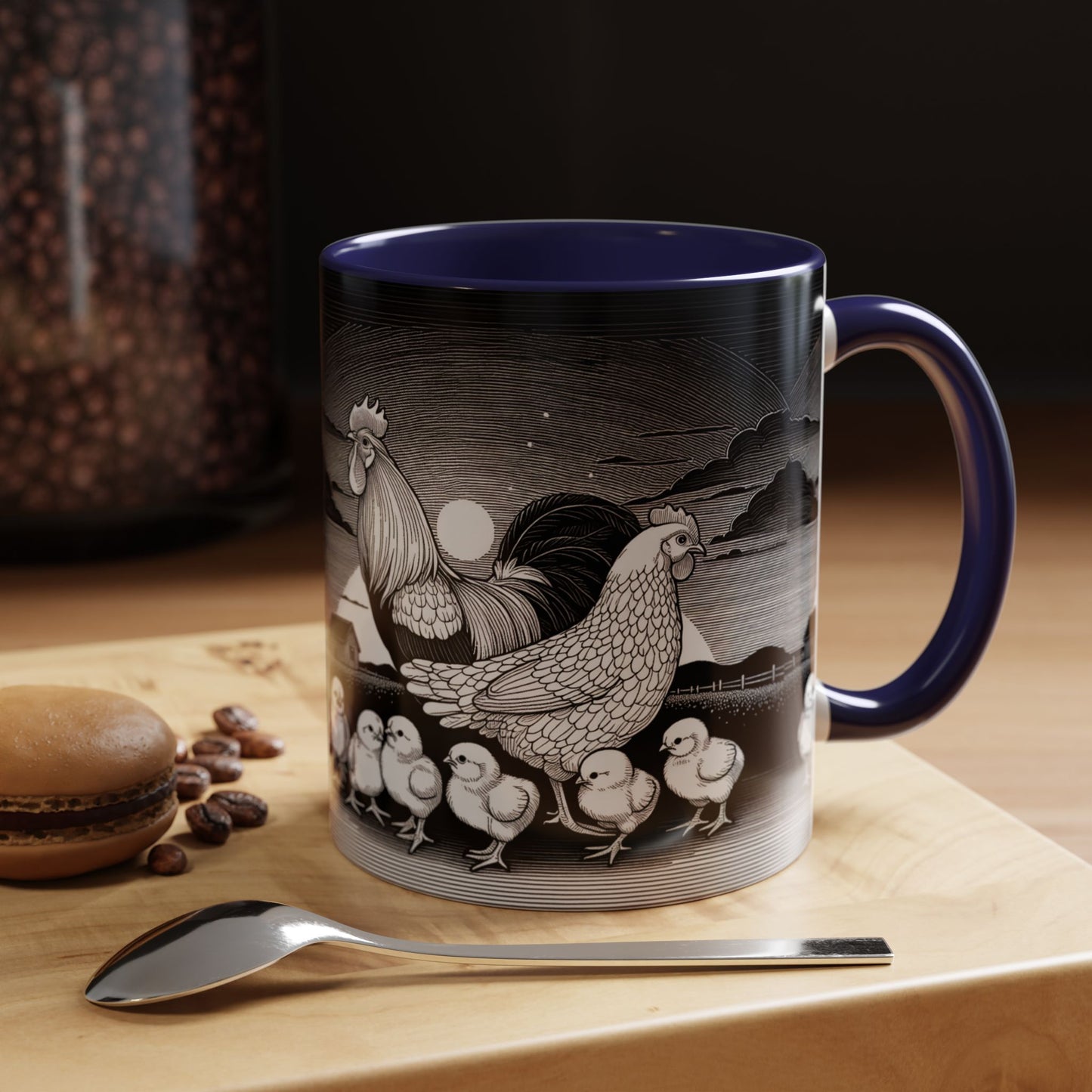 Chicken Scene Mug