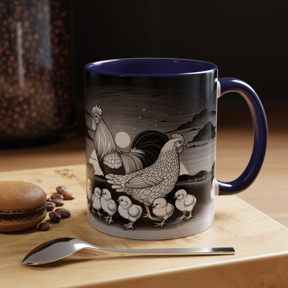 Chicken Scene Mug