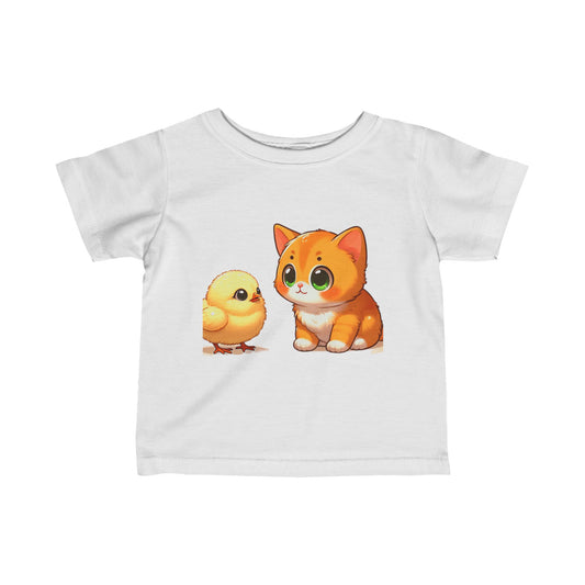 Infant Chick & Kitty Tee