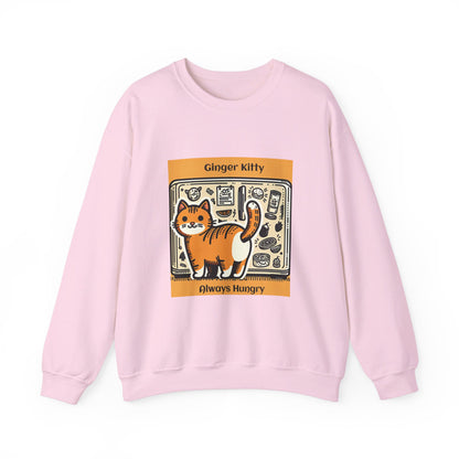 Ginger Kitty Crewneck Sweatshirt