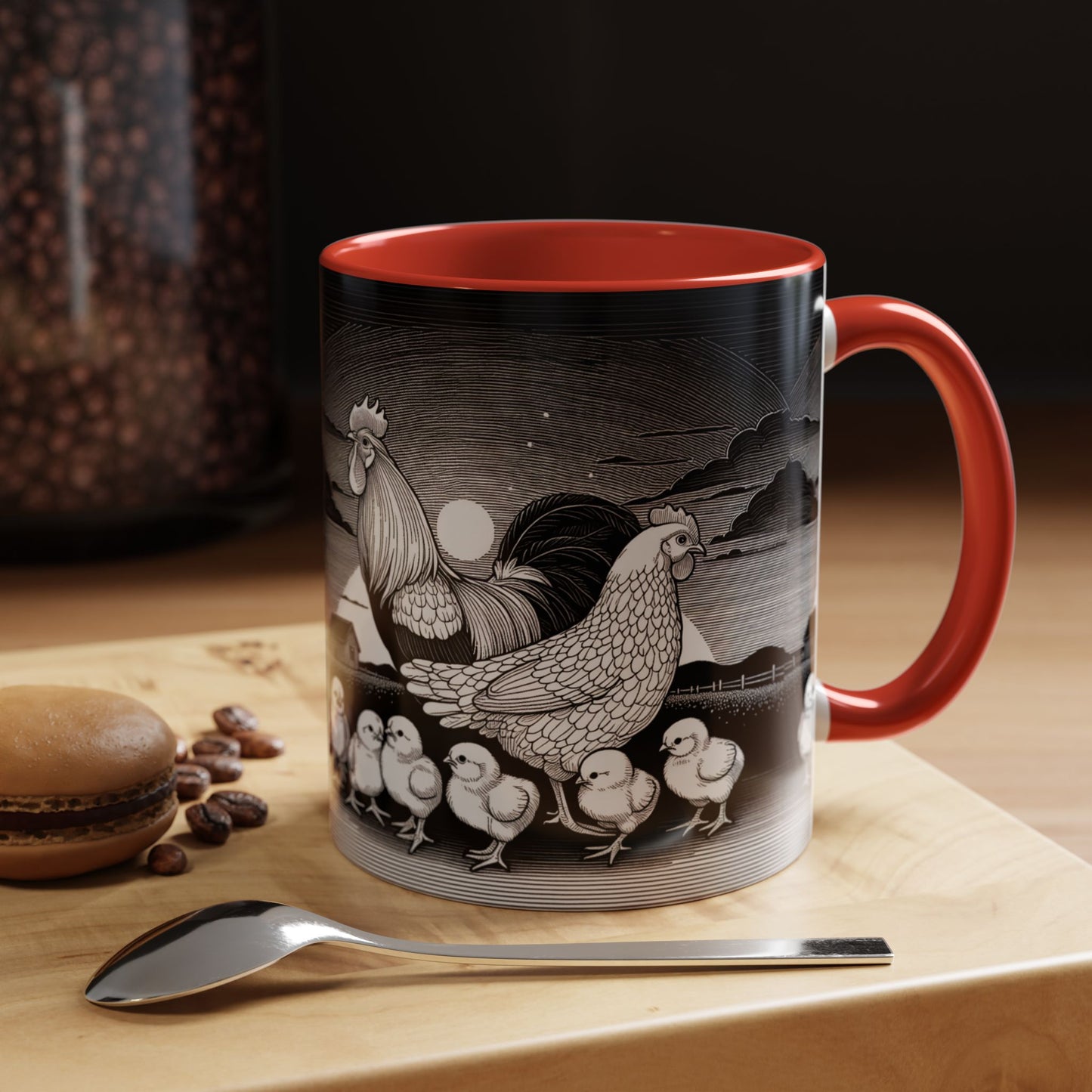 Chicken Scene Mug
