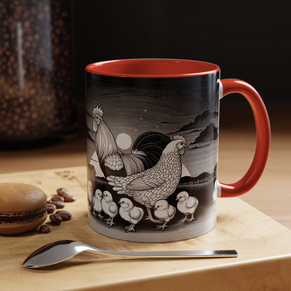 Chicken Scene Mug