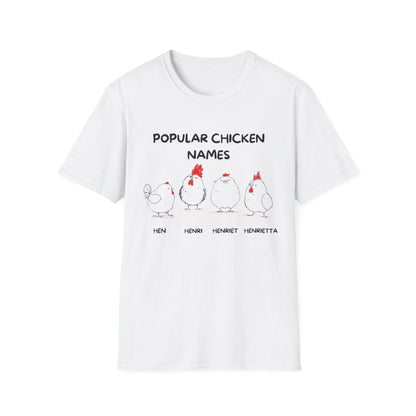 Popular Chicken Names