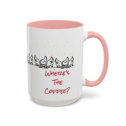 Chickens Peck Mug