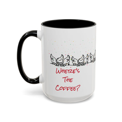 Chickens Peck Mug