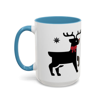 Xmas Raindeer Mug (11, 15oz)