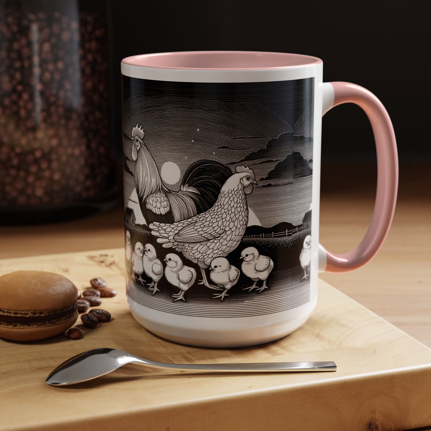 Chicken Scene Mug