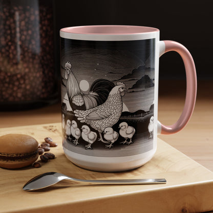 Chicken Scene Mug